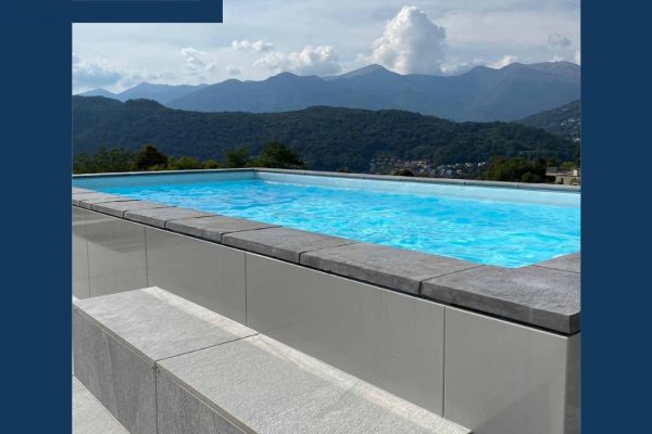 Foto di una piscina che si adatta